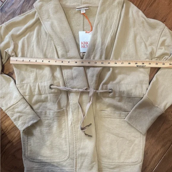 Knox Rose Women's Open Front Winter Drape Jacket - Picture 5 of 11